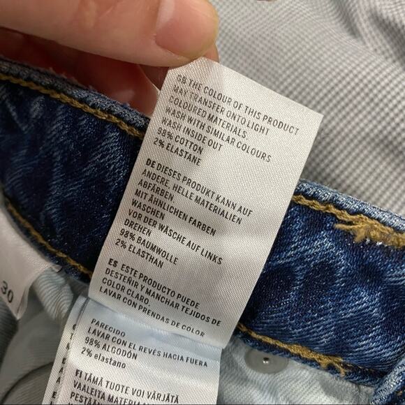 ASOS Weekday Way Mid Rise Stretch Straight Leg Jeans - Picture 8 of 12